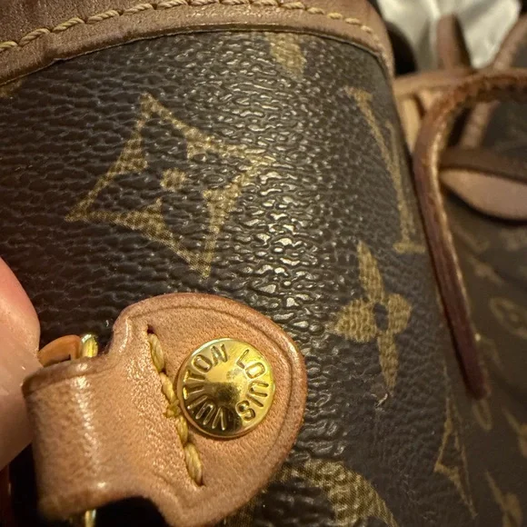 Louis Vuitton Monogram Canvas Tote in Brown - Picture 2 of 5